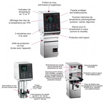 Thermoplongeur de cuisson sous vide Diamond