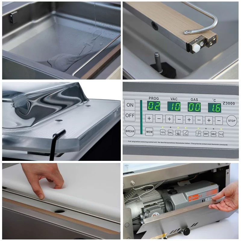 Machine sous vide professionnelle à cloche MAX F46 avec soudure haute