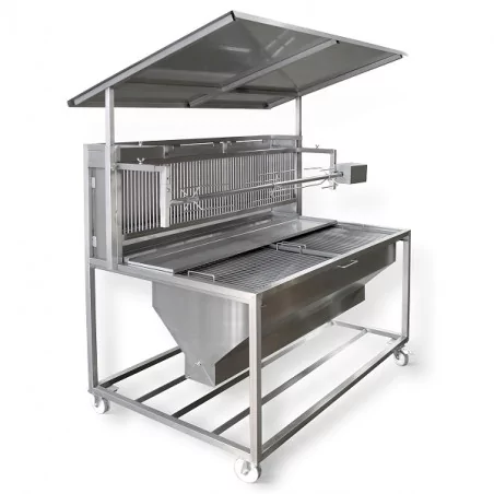 Fabriquer votre barbecue pas cher  Barbecue vertical bois, Barbecue tourne  broche, Barbecue