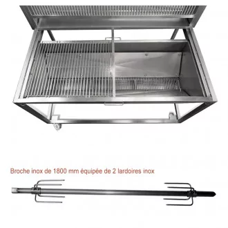 Barbecue avec tournebroche B2000