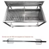 Barbecue avec tournebroche B2000