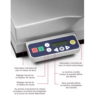 Trancheuse programmable Master 3370A