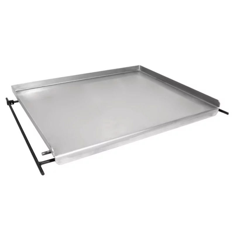 Plancha pour barbecues au charbon de bois B800 et B1455 Demi grilles et plancha pour barbecues charbon B800 et B1455