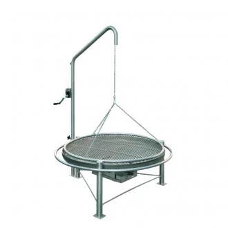 barbecue suspendu inox 1200