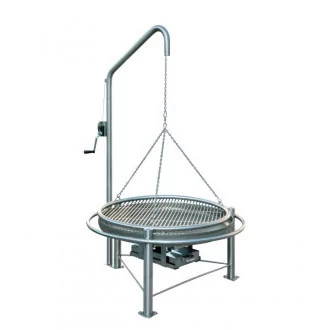 barbecue suspendu inox pro 1000