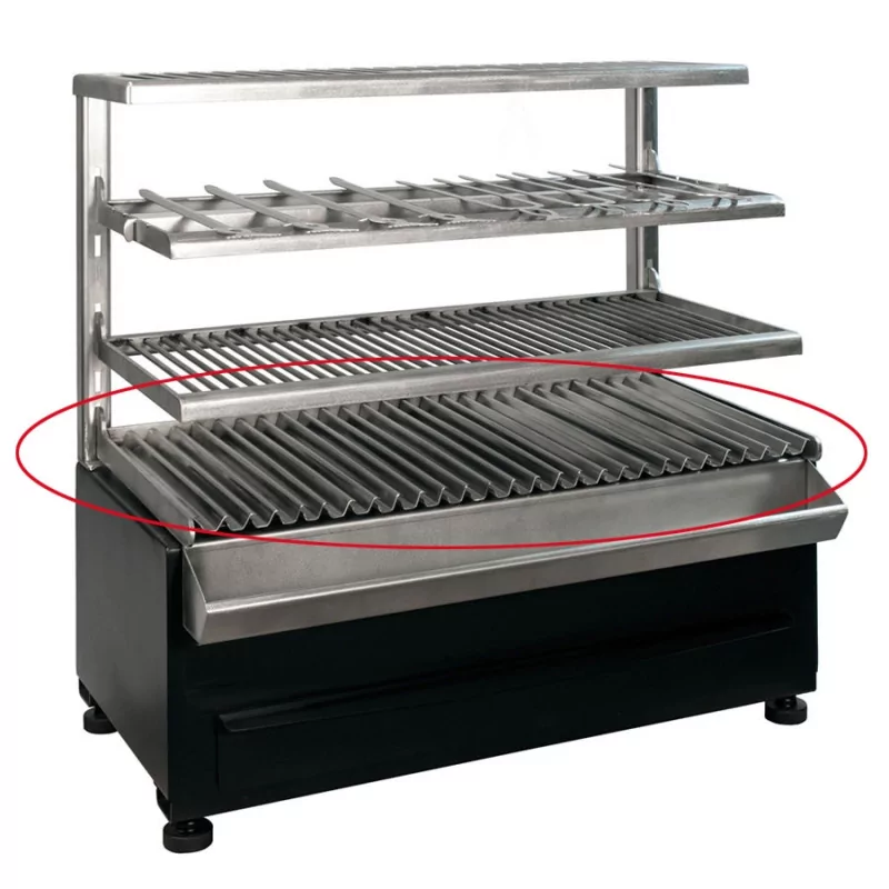 Grille de cuisson anti flammes pour barbecue à brochettes 80 Accessoire barbecue Grille antiflamme en inox bbq