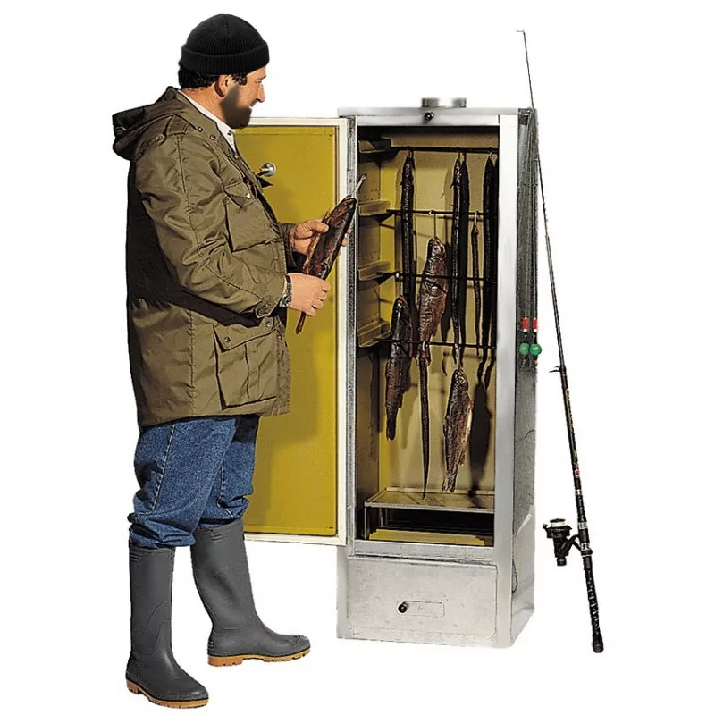 Fumoir professionnel a viande poisson chaud armoire inox volume