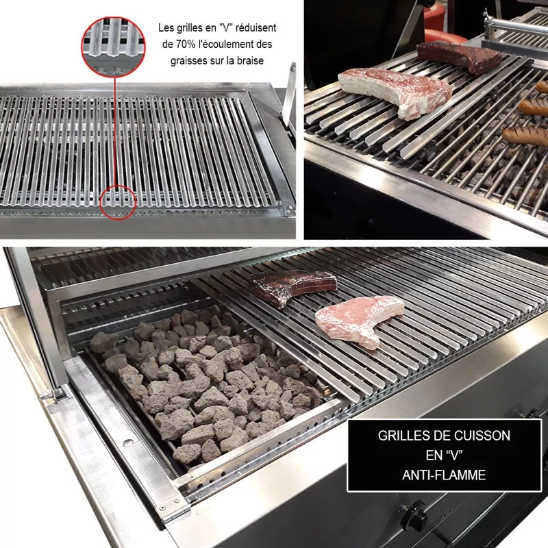 Gaggenau Grill Encastrable A Pierre De Lave