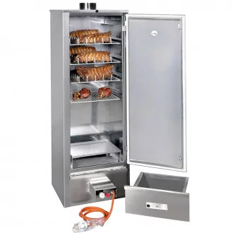 Armoire inox de fumage à froid - Fumoir - 5 niveaux / 50 Kg occasion - nous  consulter