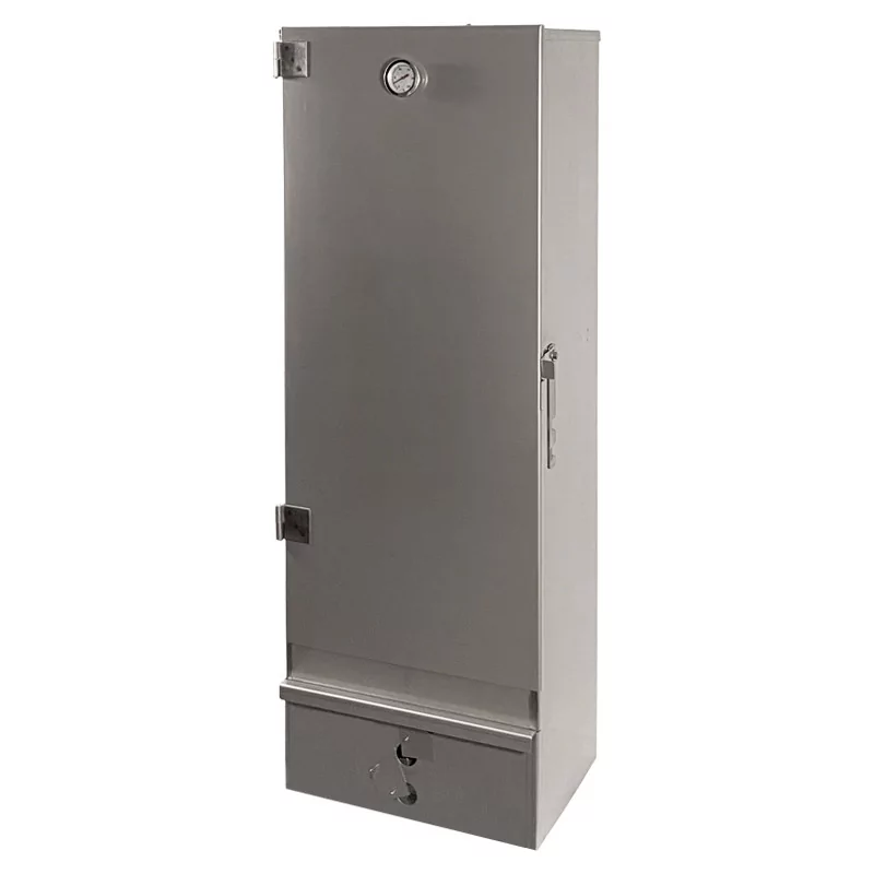 Armoire inox de fumage à froid - Fumoir - 5 niveaux / 50 Kg