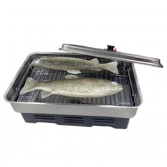 Fumoir Inox à Chaud et à Froid de Buyer - Fumer poissons, viandes, saumons,  charcuterie, vente achat