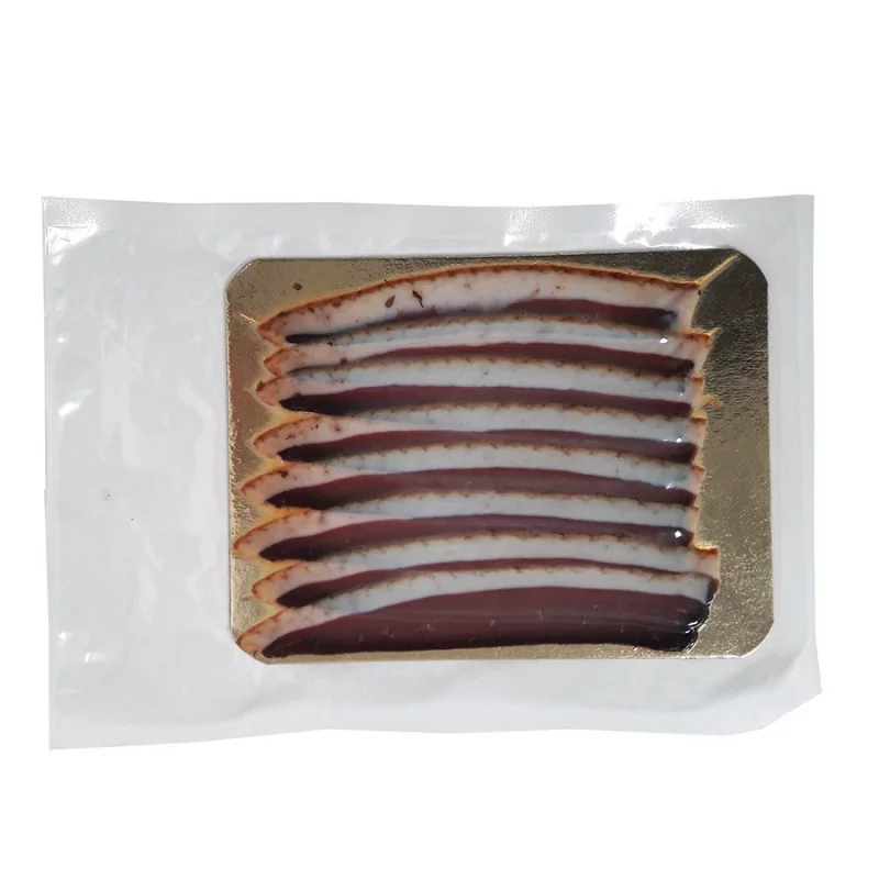 Plaque à saumon or et noir 150 x 200 mm spécial emballage saumon fumé sous  vide
