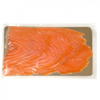 Plaque carton saumon or noir