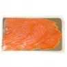 Plaque carton saumon or noir