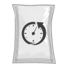 sachet sous vide imprime 165 x 250 mm