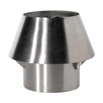 Chapeau inox four à braise