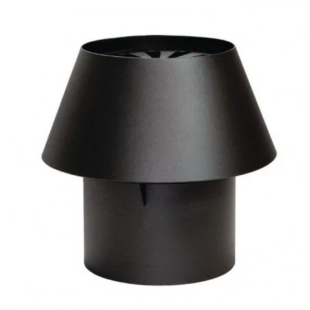 Chapeau noir four à braise Chapeau noir four à braise