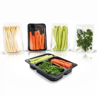 barquettes alimentaires avec BS 25 Basic