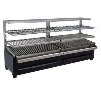 Grille rotative pour barbecues au charbon de bois B800 et B1455