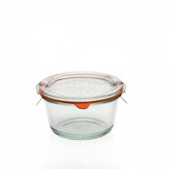 Pots en verre Weck Gourmet avec joint et couvercle