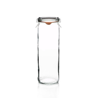 Bocaux en verre Weck Tubes avec joint et couvercle