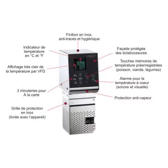 Thermoplongeur Diamond vue avant