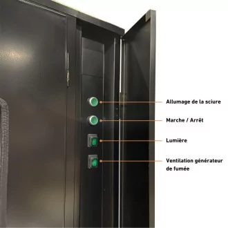 Fumoir GMS 1-V2 allumage automatique