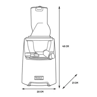 Schéma extracteur Kuving EVO820