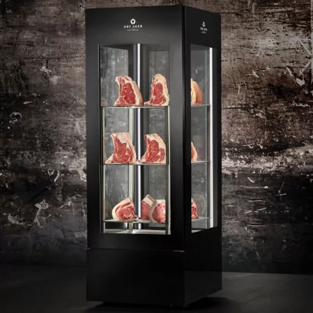 Cave De Maturation à Sec 45 Kg – Armoire Réfrigérée Pour Viande Et Fromage – Contrôle Précis Température Et Humidité – Pour Maison Ou Restaurant