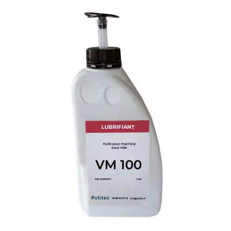 huile machine à vide cloche VM100