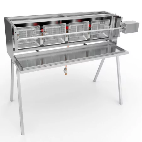 Tourne broche gaz pro L1400