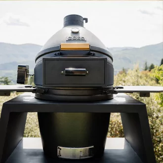 Set four et rôtissoire pour Kamado Quatro L