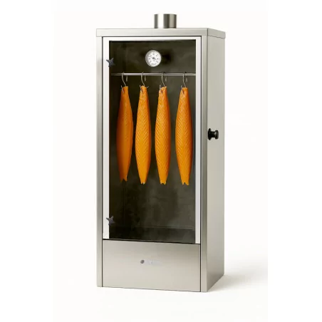 Fumoir Smoki 6 porte vitrée