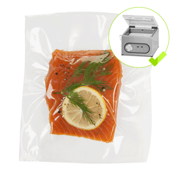 Sac sous vide cuisson lisse
