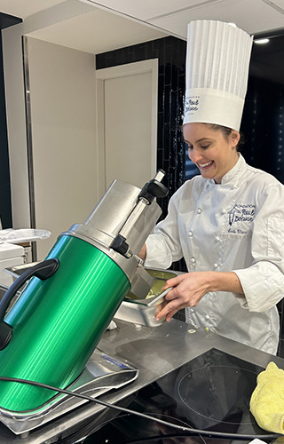Coupe légumes Brunner Anliker 5 Star à la Fondation Paul Bocuse