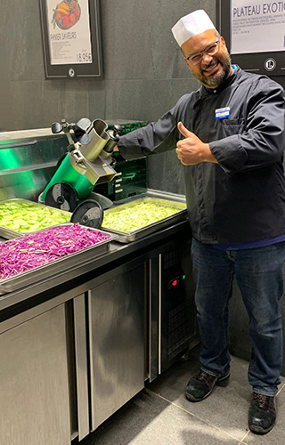 Coupe légumes Brunner Anliker 5 Star au Leclerc St Louis
