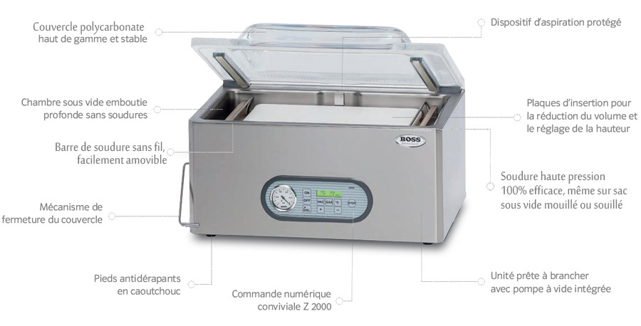 Machine sous vide Max XL DD en détails