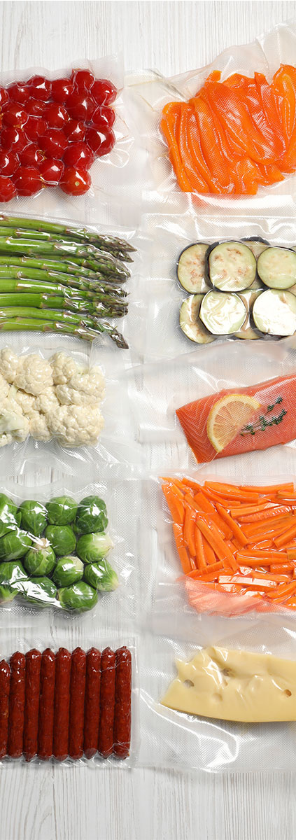 Aliments sous vide