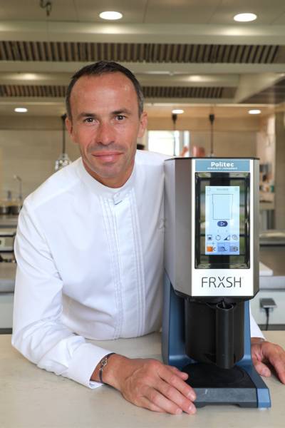 Chef Christophe Hay parrain du frxsh