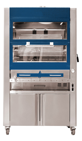 Rôtissoire Poulet à charbon P24 bleu