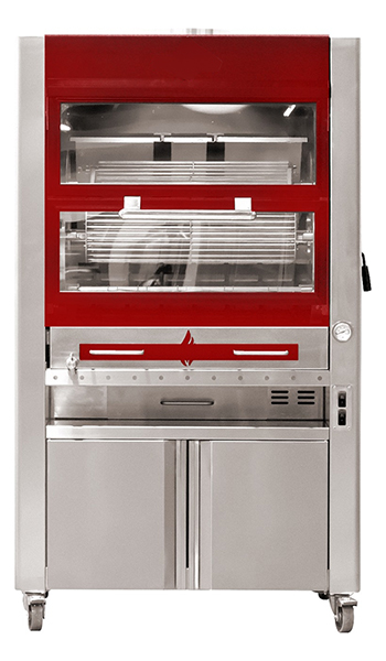 Rôtissoire Poulet à charbon P24 rouge