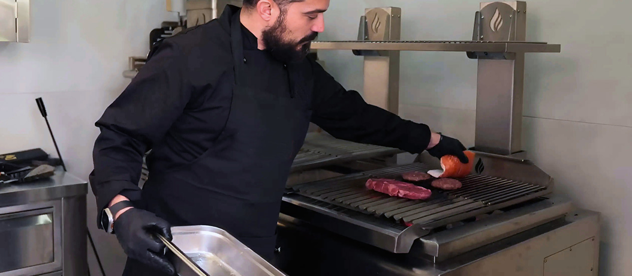 Barbecue professionnel