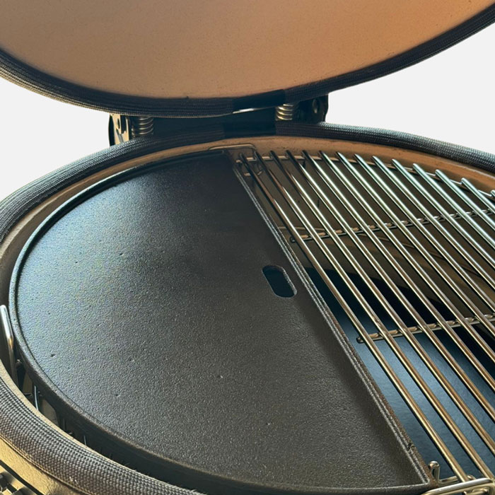 grille de cuisson plancha réversible