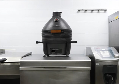 Kamado Quatro M en cuisine