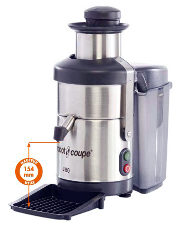 hauteur utile centrifugeuse J80